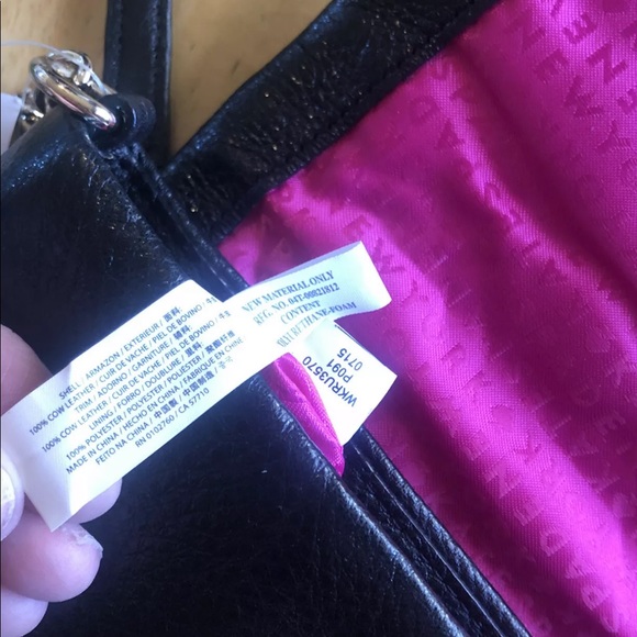 NWT Kate Spade WKRU 3570Crossbody Quilted Lthr BLK - Picture 8 of 12